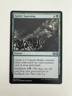 Spider Spawning MTG Magic the Gathering Card NM Near Mint UMA - Image 1