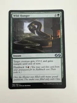 Wild Hunger MTG Magic the Gathering Card NM Near Mint UMA - Image 1