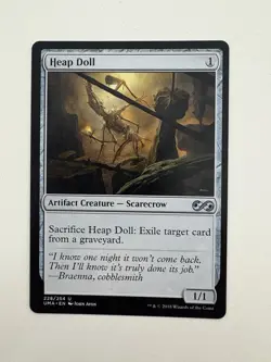 Heap Doll MTG Magic the Gathering Card NM Near Mint UMA - Image 1