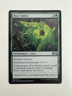 Boar Umbra MTG Magic the Gathering Card NM Near Mint UMA - Image 1