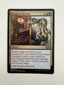 Vengeful Rebirth MTG Magic the Gathering Card NM Near Mint UMA - Image 1
