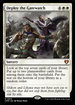 MTG Deploy the Gatewatch [Commander Masters] Near Mint - Image 1