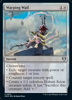 MTG Warping Wail [Commander Masters] Near Mint - Image 1