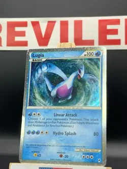 Lugia Shiny - SL7 Call of Legends Secret Rare Holo Pokemon - LP - Image 3