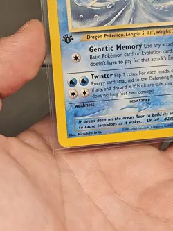 Moderately Played, English Pokemon Regular Kingdra - 19/64 - 1st Edition LP - Image 4