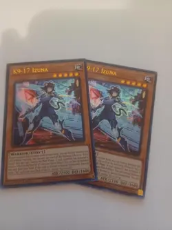 YUGIOH 1ST ED. JUSH-EN031 K9-17 IZUNA-ULTRA RARE-NO STARLIGHT-2 AVAILABLE-CHEAP! - Image 1