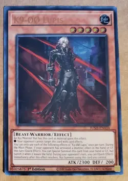 Yugioh! K9 -OO Lupis Justice Hunters JUSH-EN034 - Image 1