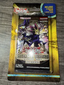 NEW NIP Yugioh Legendary Duelists Magical Hero 1st Edition 2 Booster Packs - Image 1