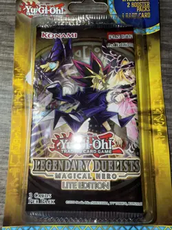 NEW NIP Yugioh Legendary Duelists Magical Hero 1st Edition 2 Booster Packs - Image 4