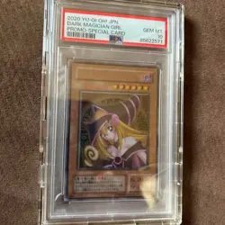 Yugioh Yu-Gi-Oh! Card PSA Duel Monsters Rare Black Magician Girl - Image 1
