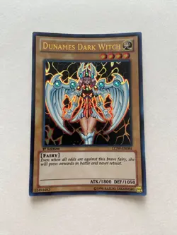Yugioh Dunames Dark Witch LCJW-EN084 Ultra Rare 1st Ed NM - Image 1