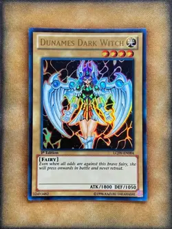 Yugioh Dunames Dark Witch LCJW-EN084 Ultra Rare 1st Ed NM - Image 1