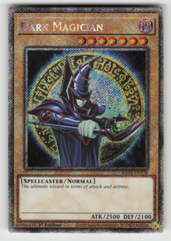 Dark Magician (9th Art) Yugioh RA04-EN106 Platinum Secret Rare PSR NM - Image 1