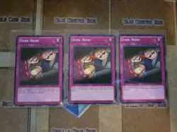 YUGIOH 3X DARK BRIBE COMMON 1ST ED NM (YS13,YS16,YS17) - Image 1