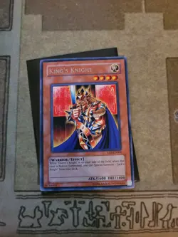 YUGIOH KINGS KNIGHT EEN-EN006 RARE UNLIMITED ED NM - Image 2