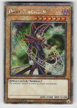 Dark Magician (6th Art) Yugioh RA04-EN106 Platinum Secret Rare PSR NM - Image 1