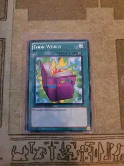 YUGIOH TOON WORLD GLD4-EN036 COMMON LIMITED ED NM - Image 1