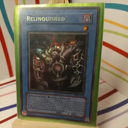 YuGiOh! Relinquished Magic Ruler MRL-029 Unlimited Ultra Rare & Black Illusion - Image 1