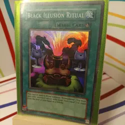 YuGiOh! Relinquished Magic Ruler MRL-029 Unlimited Ultra Rare & Black Illusion - Image 2