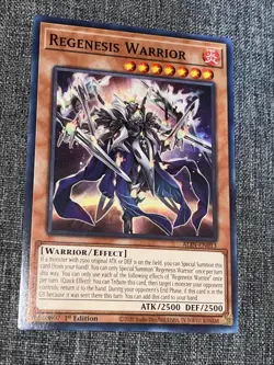 Yugioh! Regenesis Warrior - ALIN-EN013 - Common - 1st Edition - Image 1