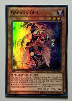 Gagaga Girl ABYR-ENSE1 (LP) Super Rare Limited Edition Yu-Gi-Oh - Image 1