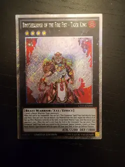Brotherhood Of The Fire Fist Tiger King CT11-EN001 Yu-Gi-Oh - Image 1