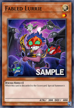 Yugioh! Fabled Lurrie Alternate Art Battles of Legend: Monster Mayhem PREORDER - Image 1