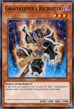 Yugioh! Gravekeeper's Recruiter Battles of Legend: Monster Mayhem PREORDER - Image 1
