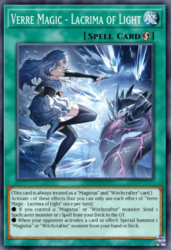 Yugioh Verre Magic - Lacrima of Light Battles of Legend: Monster Mayhem PREORDER - Image 1