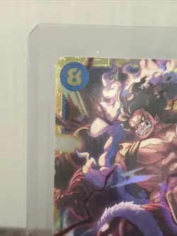 Monkey.D.Luffy (118) OP11-118 English SEC A Fist of Divine Speed One Piece Card - Image 2