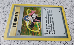 Pokemon TCG Card Koga - Trainer - Gym Challenge 19/132 Holo Rare - Image 2