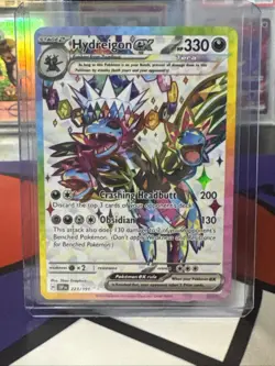 Pokemon Hydreigon EX TCG Card 223/191SV08: Surging Sparks Holo - Image 1