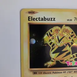 Electabuzz - (Toys R Us Promo) 041/108 Pokemon Evolutions Holo Pokemon Card - Image 3
