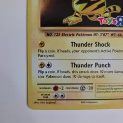 Electabuzz - (Toys R Us Promo) 041/108 Pokemon Evolutions Holo Pokemon Card - Image 5