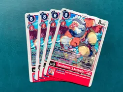 Garudamon (X Antibody) BT16-011 Playset Beginning Observer Digimon Card Game x4 - Image 1