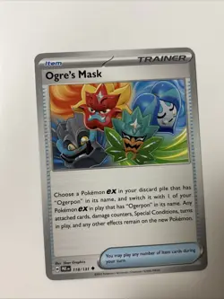 Ogre's Mask 159/167SV06: Twilight Masquerade Regular Trainer Card - Image 1