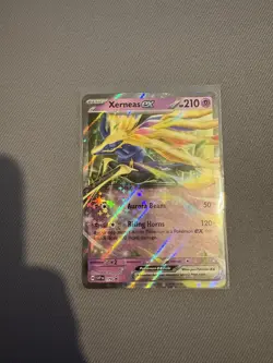 Pokemon Xerneas EX SVP 179 Black Star Promo Card NM Condition - Image 1