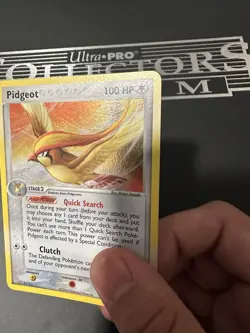 Pidgeot 10/112 Holo Rare Pokemon Card FireRed LeafGreen LP - Image 2