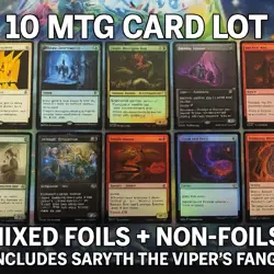 10 MTG Cards - Mixed Foils & Non-Foils - Saryth the Viper’s Fang - NM - Image 1