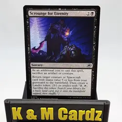 MTG - Edge of Eternities - Scrounge for Eternity - 0114 - NM - Playset x4 - Image 1