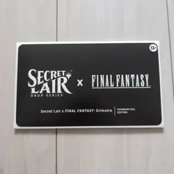 MTG Secret Lair - FINAL FANTASY Game Over English version Foil Edition Fedex - Image 1
