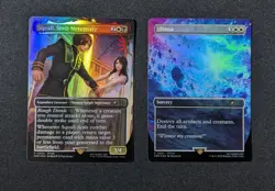 [FOIL] Squall + Ultima Set | MTG Final Fantasy Promo Borderless English Ver. - Image 1