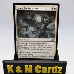 MTG - Edge of Eternities - Scout for Survivors - 0033 - NM - Playset x4 - Image 1