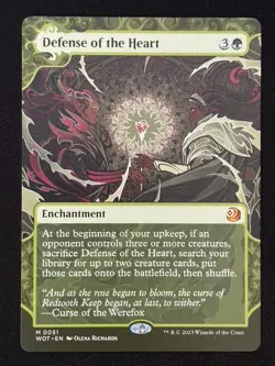 1x MTG Defense of the Heart - Wilds of Eldraine: Enchanting Tales (WOT) #51 - Image 1