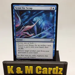 MTG - Edge of Eternities - Scour for Scrap - 0073 - NM - Playset x4 - Image 1