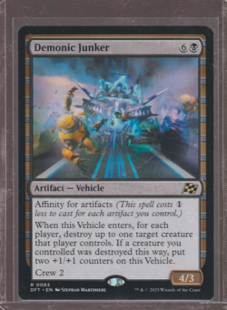 MTG Demonic Junker Aetherdrift Uncommon 0083 - Image 1