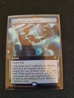 Consult the Star Charts Extended FOIL MTG EoE Nm/M - Image 1