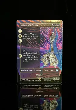 Summon: Anima #364 FIN U (Borderless) (FOIL) MTG Final Fantasy - Image 1