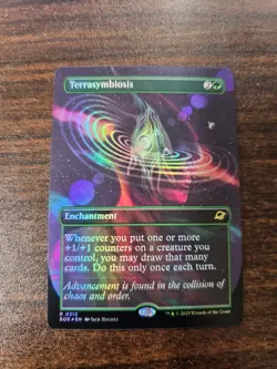 Terrasymbiosis Borderless FOIL MTG EoE Nm/M - Image 1