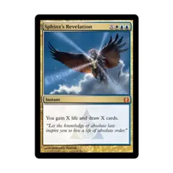 WOTC MtG Return to Ravnica Sphinx's Revelation (MR) (Foil) VG - Image 1